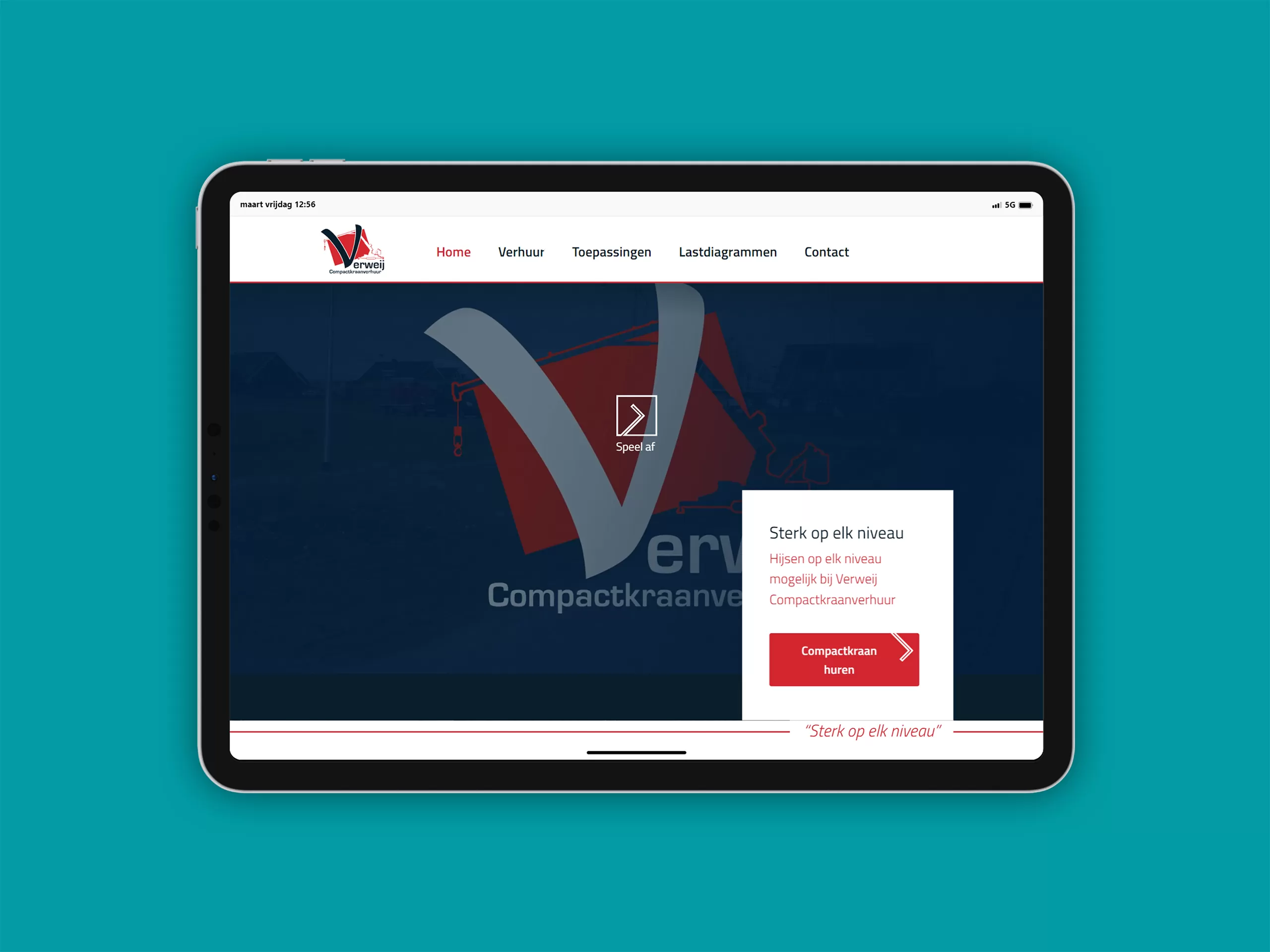 JvD ICT - Verweij Compactkraanverhuur - Fork CMS