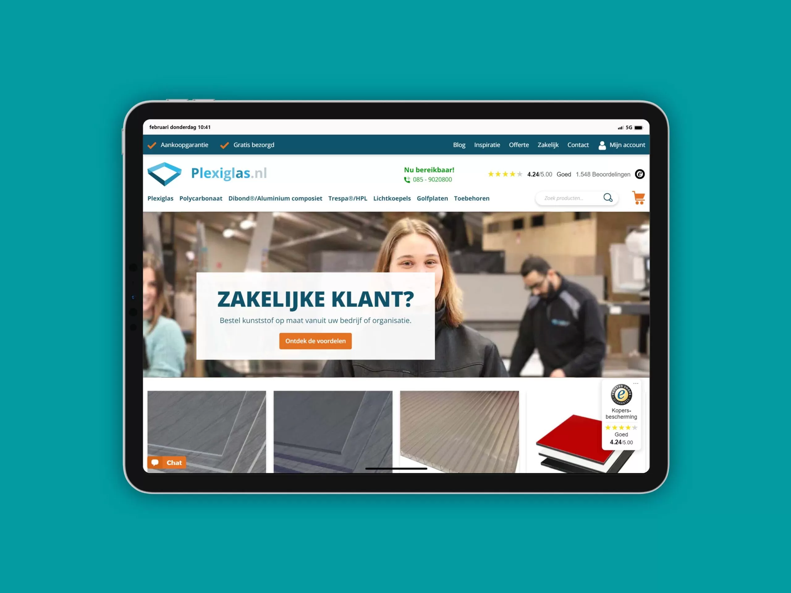 JvD ICT - Plexiglas.nl - Woocommerce Wordpress