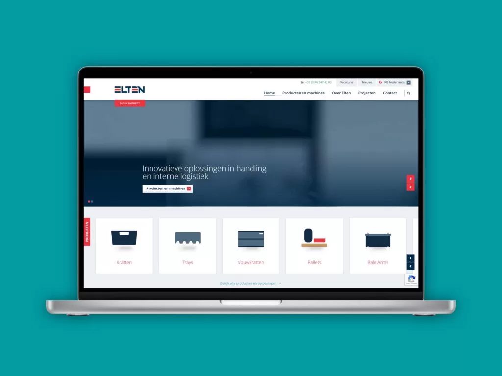 JvD ICT - Elten Logistic Systems - Fork CMS