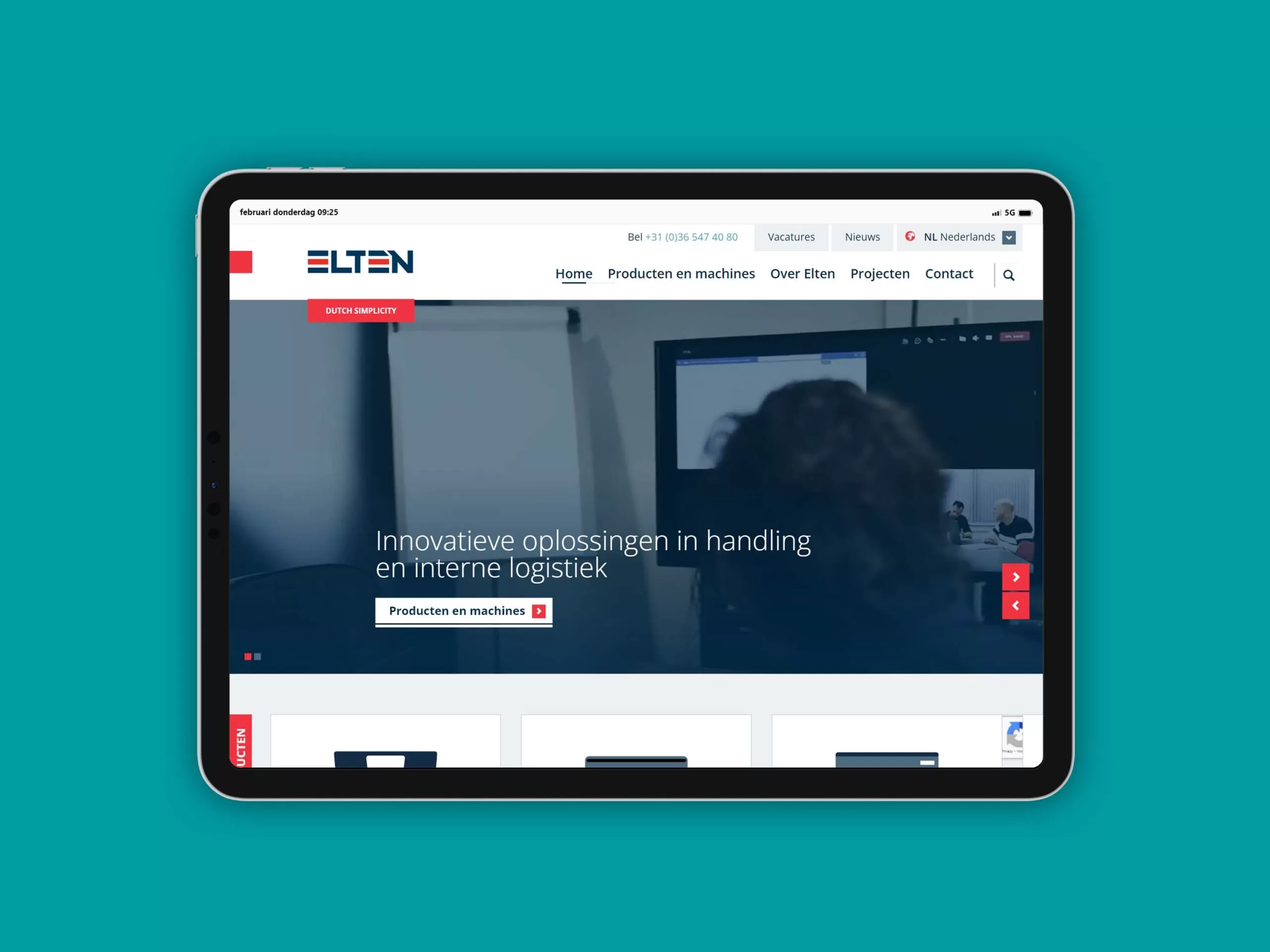 JvD ICT - Elten Logistic Systems - Fork CMS