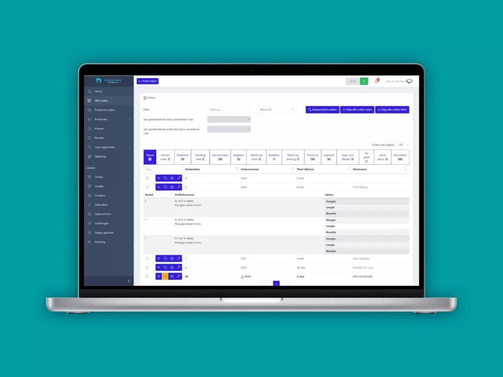 JvD ICT - Plexiglas.nl - Laravel