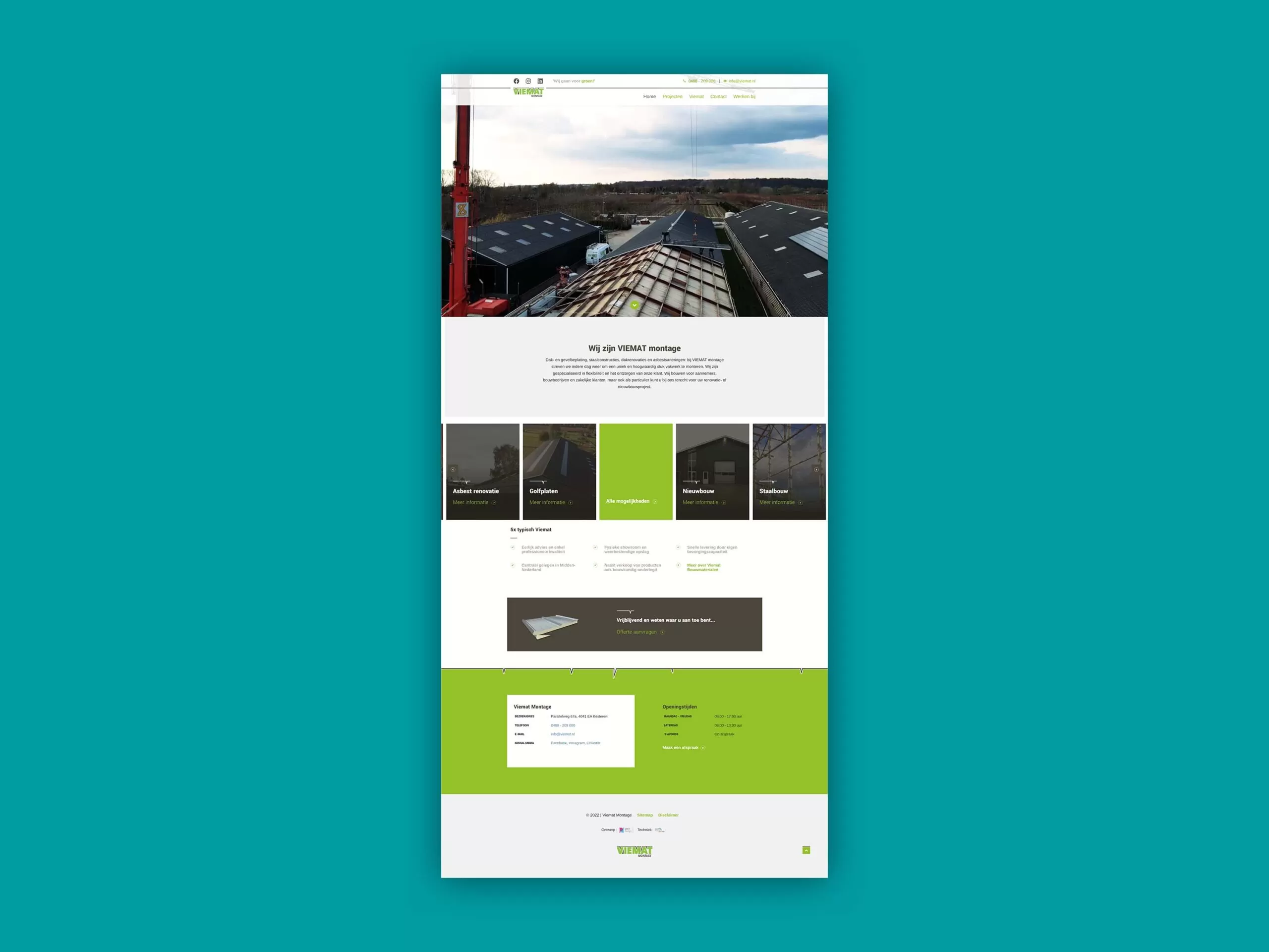 JvD ICT - Viemat Montage - Fork CMS